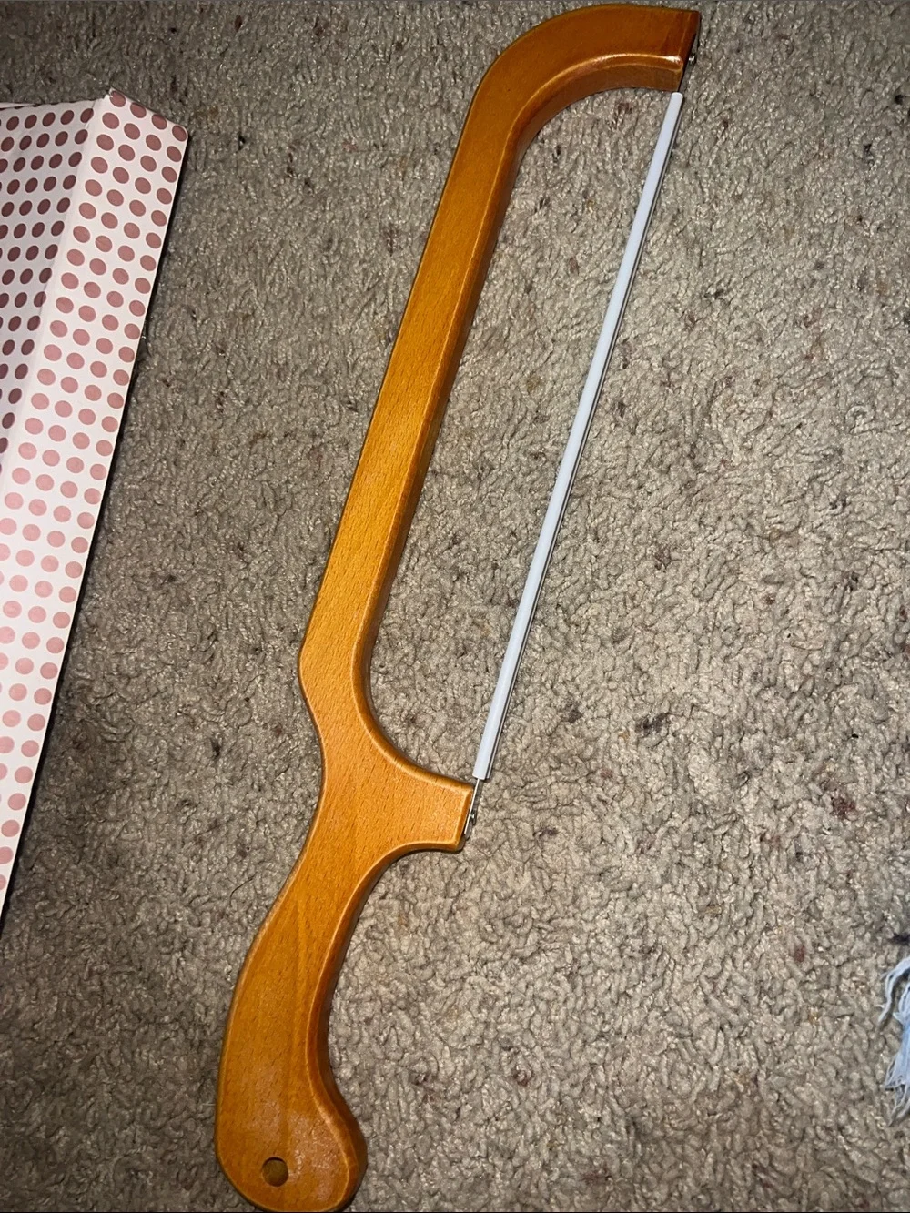 Breadly Earthy Bliss sourdough bow knife in box.
